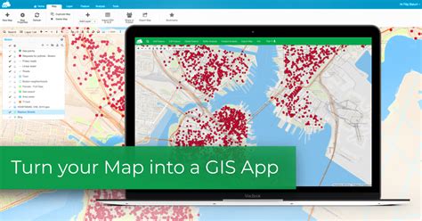 Maps and GIS Apps .